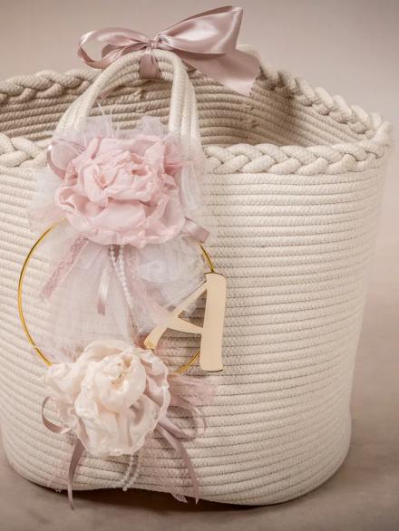 Ψάθινο Καλάθι Βάπτισης