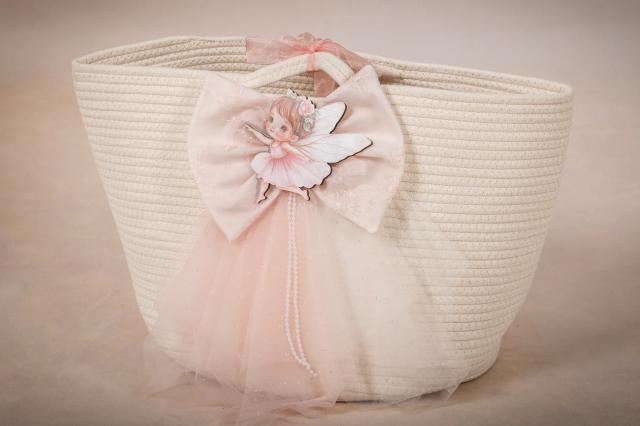 Ψάθινο Καλάθι Βάπτισης