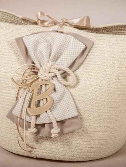 Ψάθινο Καλάθι Βάπτισης