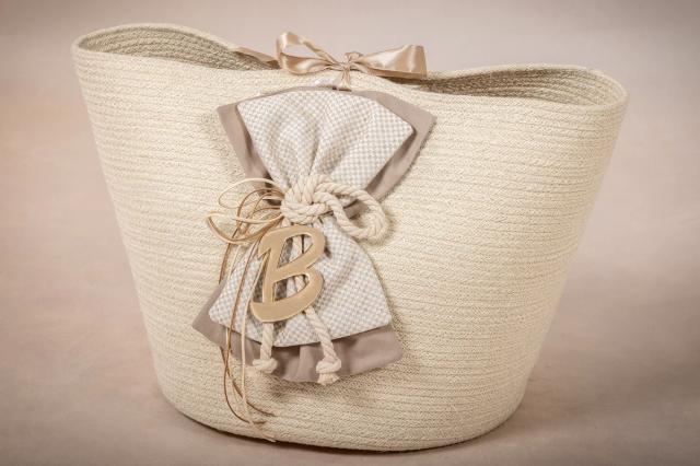 Ψάθινο Καλάθι Βάπτισης