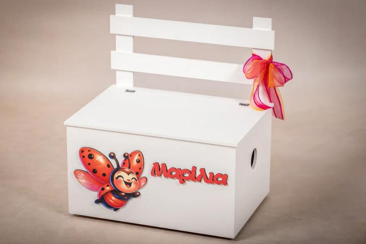 Ξύλινο Κουτί Βάπτισης - Χ-4600