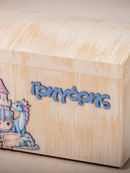 Ξύλινο Κουτί Βάπτισης