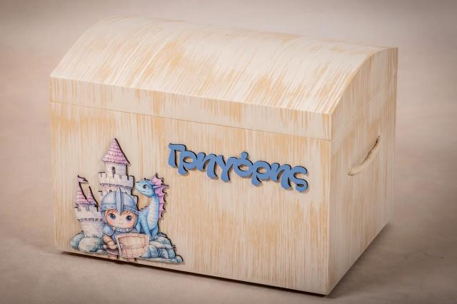 Ξύλινο Κουτί Βάπτισης