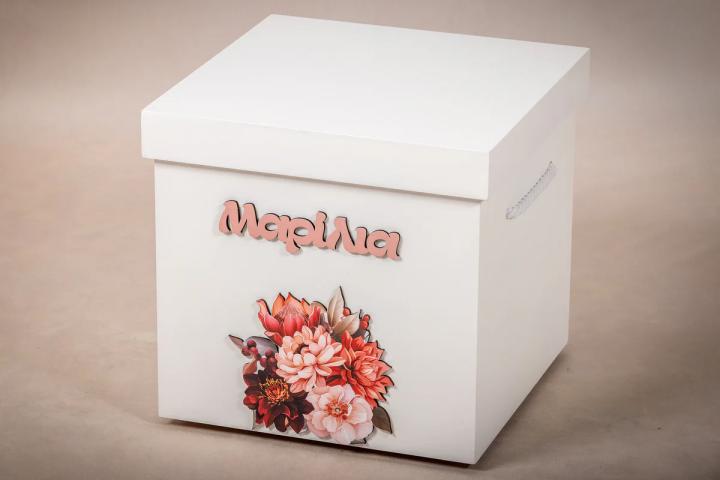 Ξύλινο Κουτί Βάπτισης - X-4100