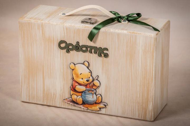 Ξύλινο Κουτί Βάπτισης - V-4500